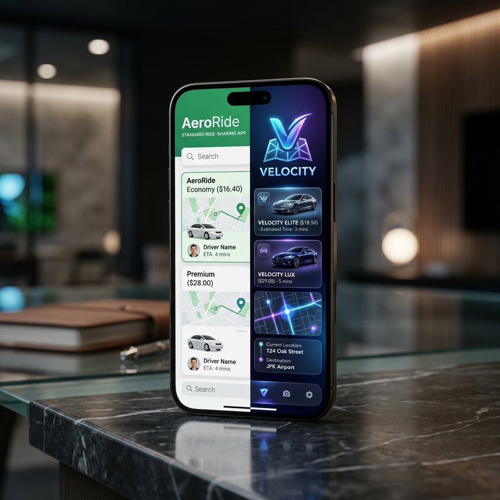 Clone app development interface on a modern smartphone