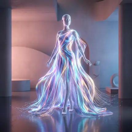 Futuristic Digital Fashion Experience