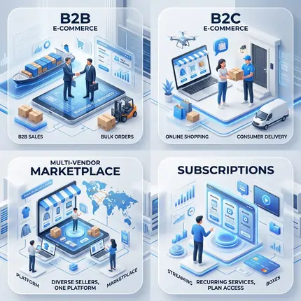 Types of E-Commerce Solutions